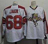 Florida Panthers #68 Jaromir Jagr White Stitched Hockey Jersey,baseball caps,new era cap wholesale,wholesale hats